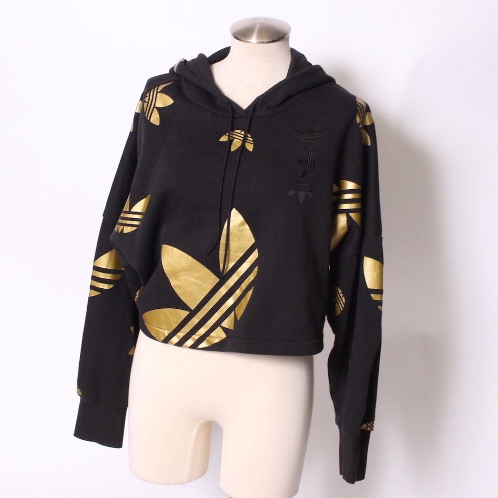 Adidas crop hoodie